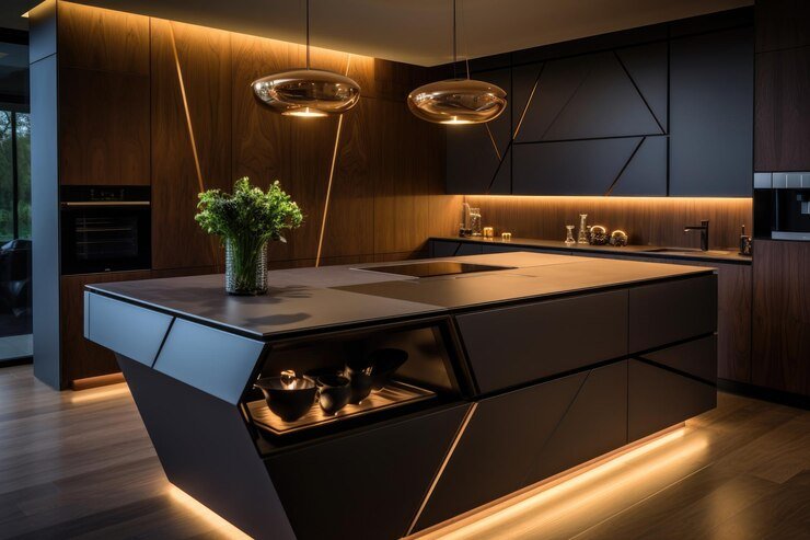 Black Cabinets