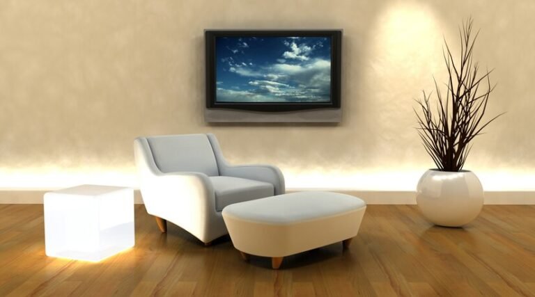 Frame Size for Flat Screen